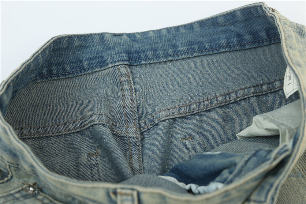 RAW EDGE DENIM FLARE