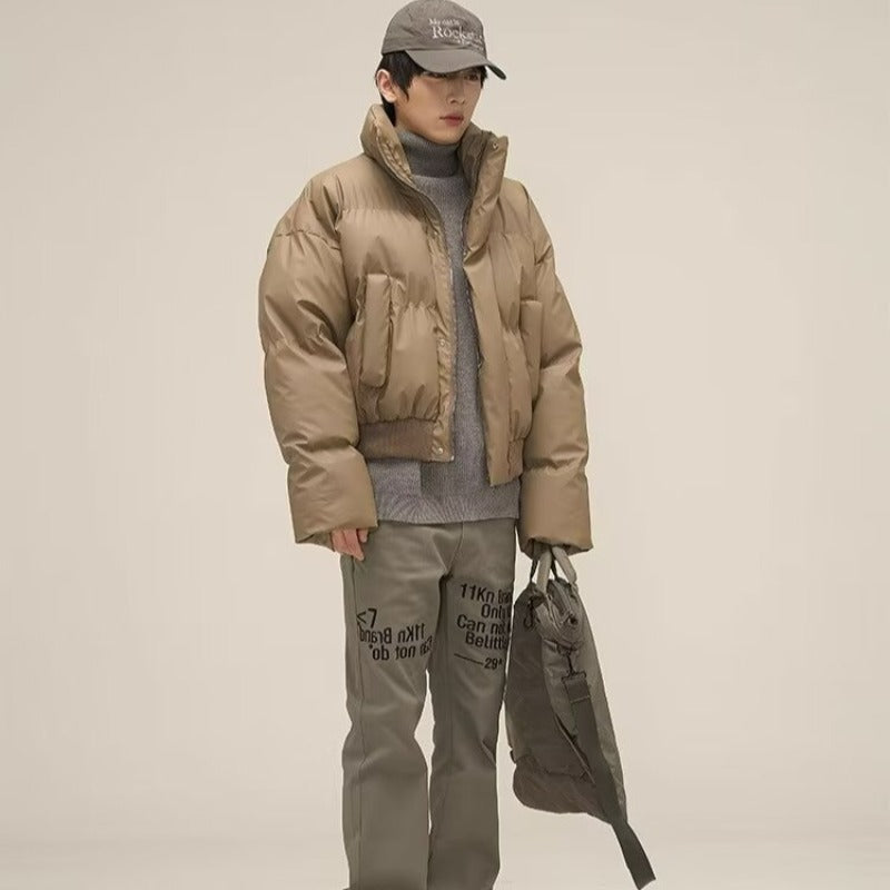 ZIPPED BAGGY COAT