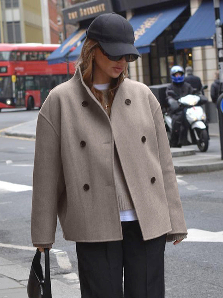 Thickened Woolen Coat