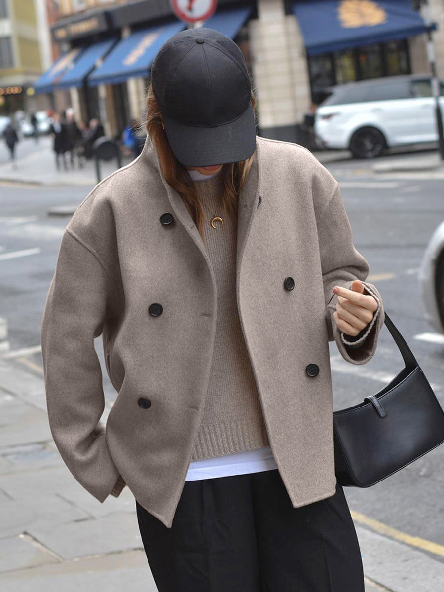 Thickened Woolen Coat