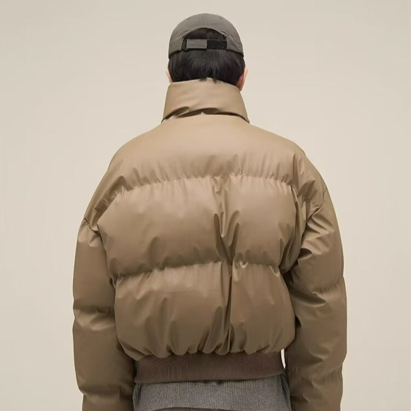 ZIPPED BAGGY COAT