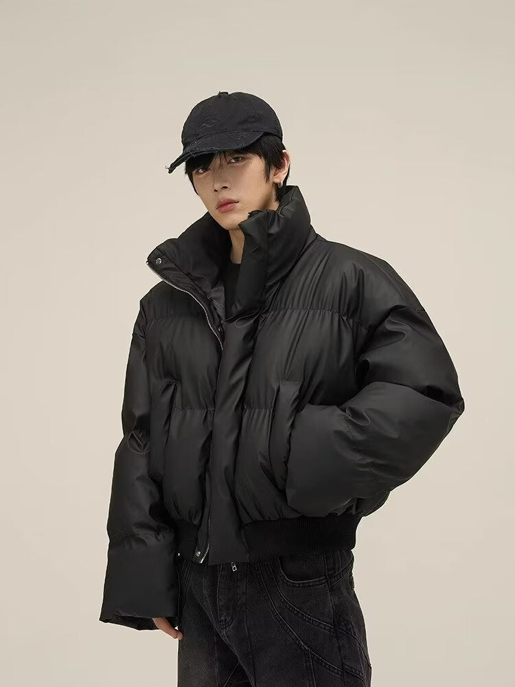 ZIPPED BAGGY COAT