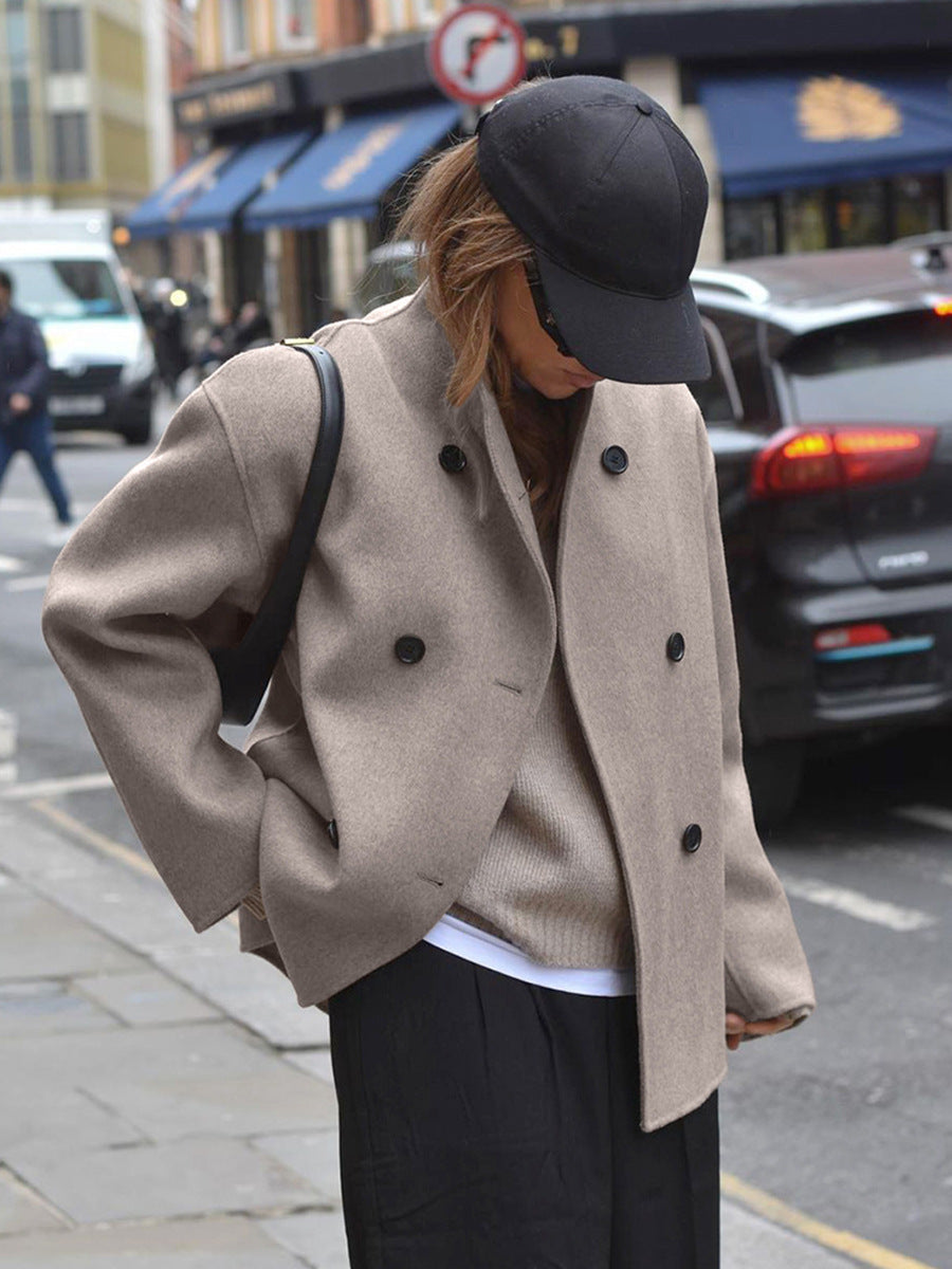 Thickened Woolen Coat