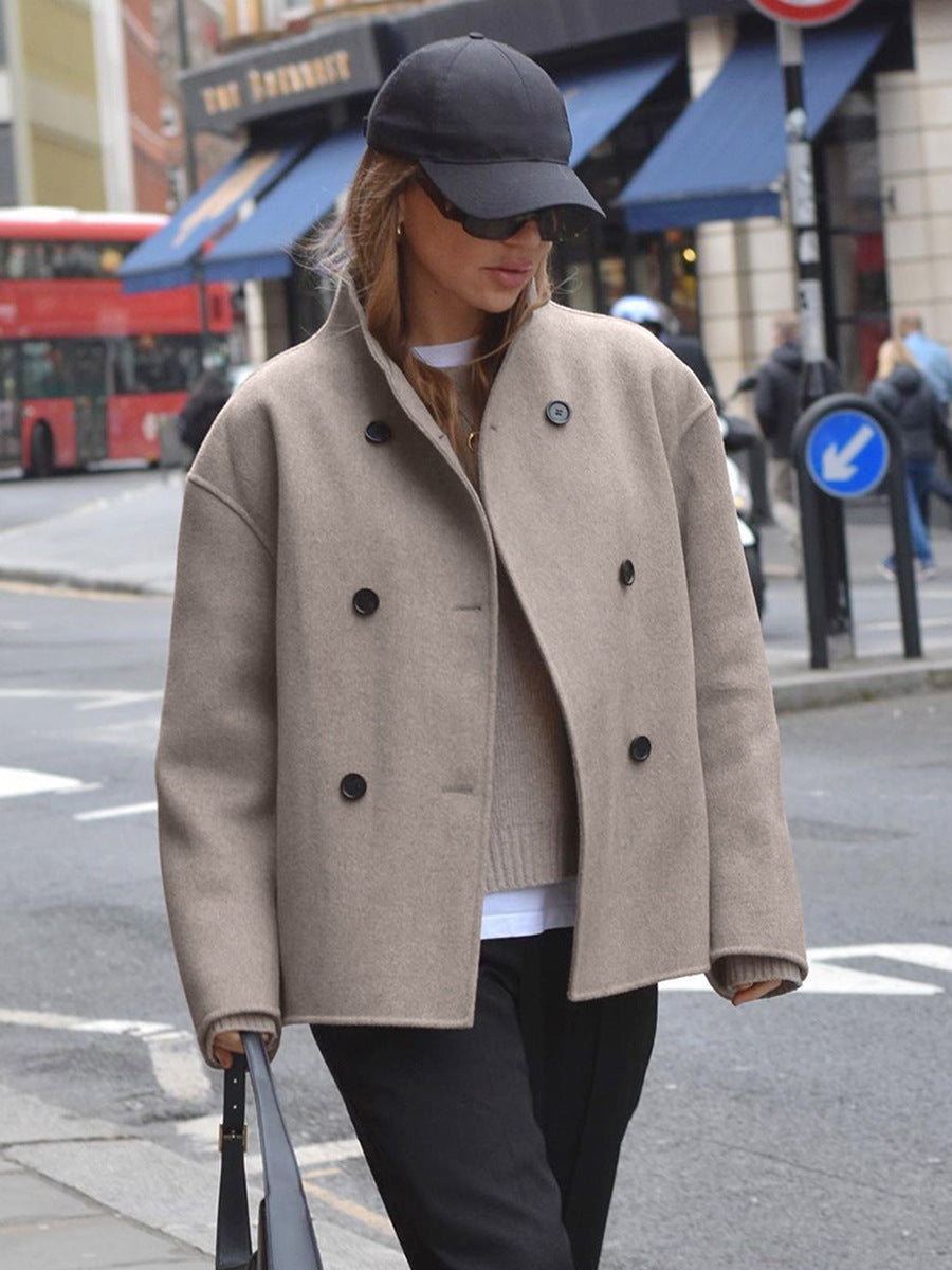 Thickened Woolen Coat