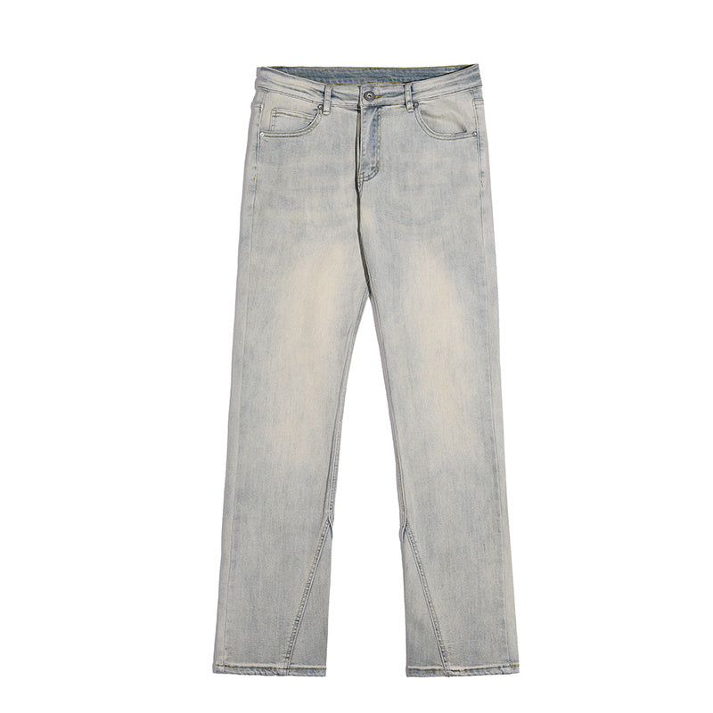 YELLOW MUD WASHED PANT