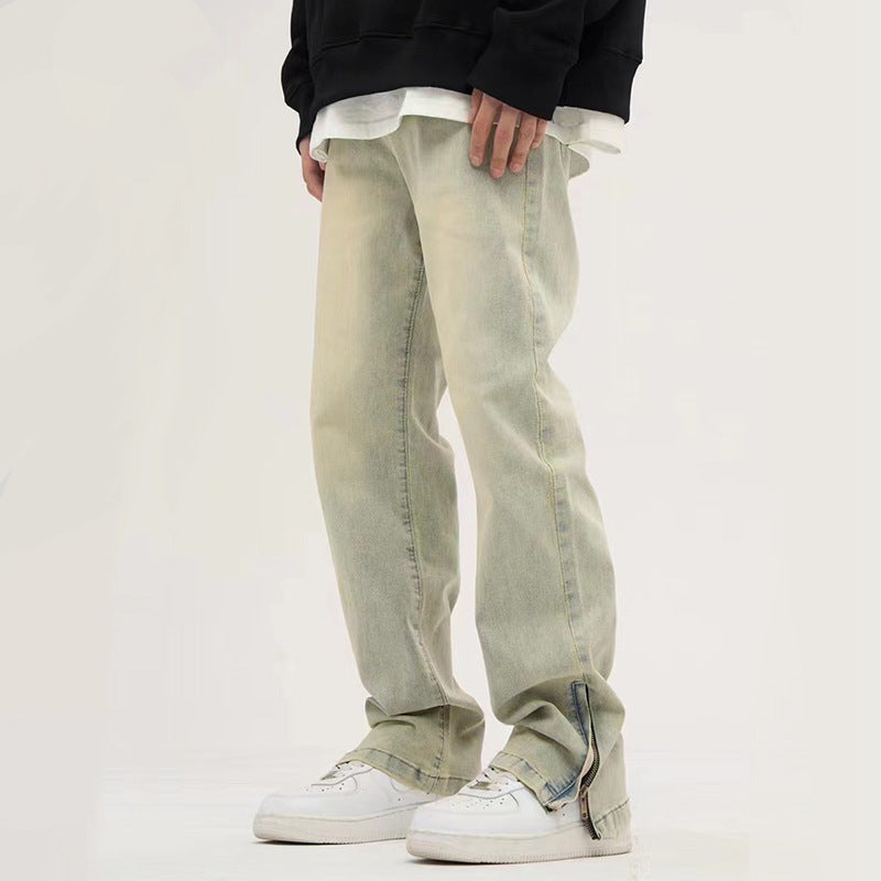 CASUAL TAPERED ZIP PANT