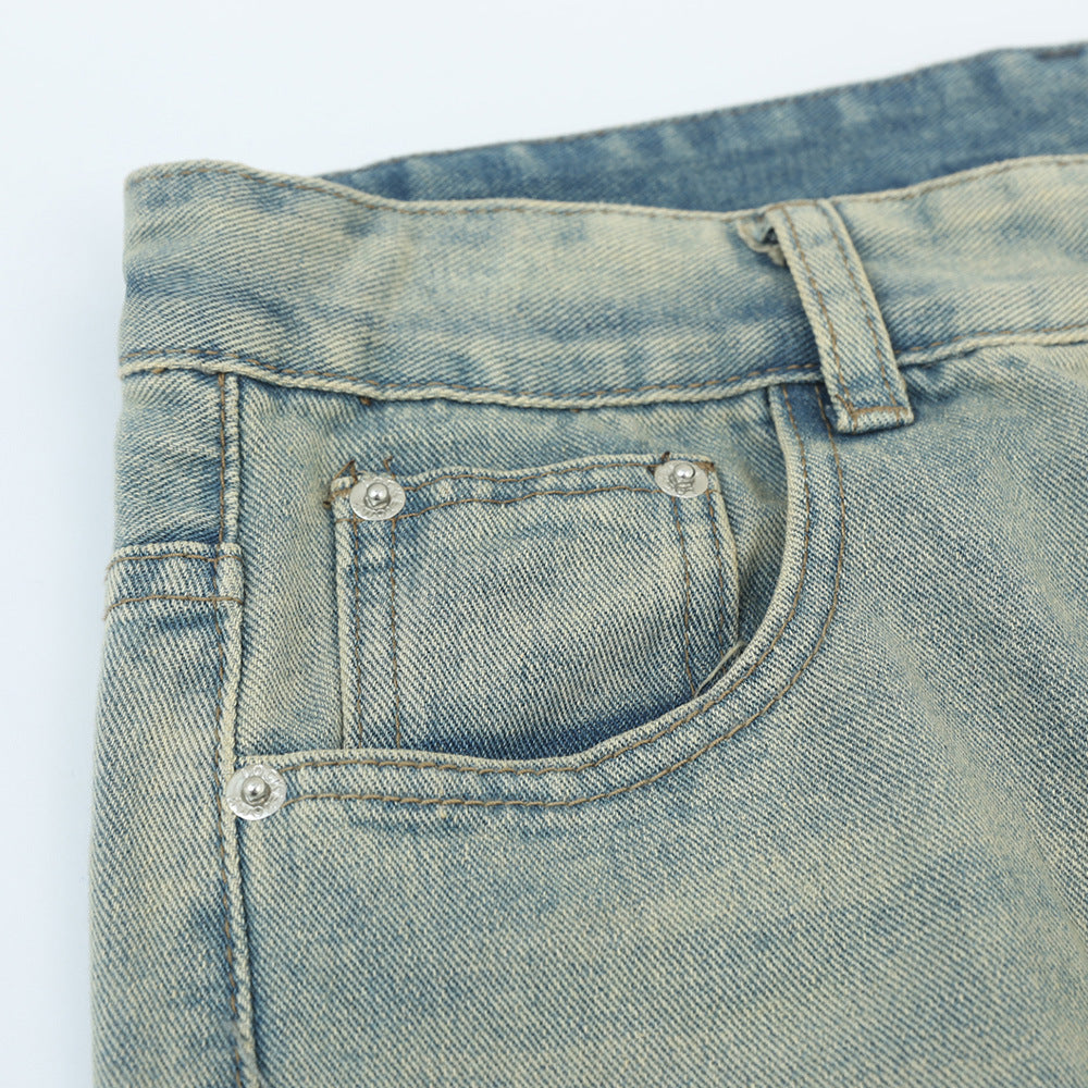 RAW EDGE DENIM FLARE