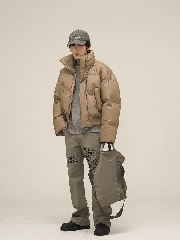 ZIPPED BAGGY COAT